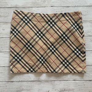 Authentic Burberry Mini Skirt - Size 8